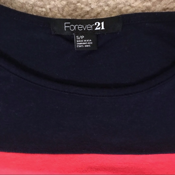 Colorblock Dolman Top from Forever 21 Sz Small EUC - Picture 3 of 3